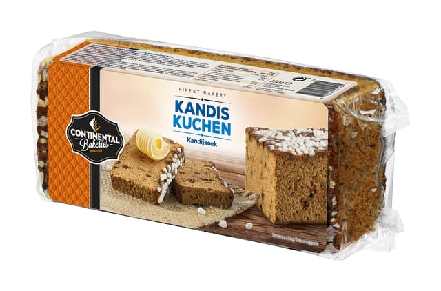 🍰 Continental Bakeries Kandiskuchen, Kandijkoek - Schmackhafter fettarmer Frühstückskuchen
