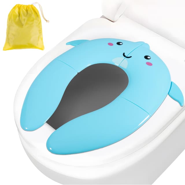 Faltbarer Toilettensitz Kinder - Reise Toilet Seats WC Sitz 🚽