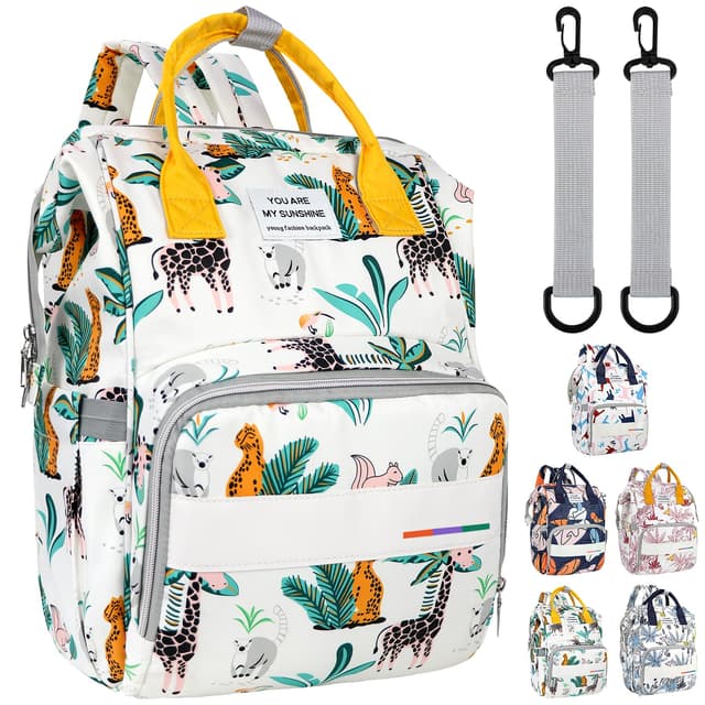 🎒 Lecylanker Wickelrucksack Groß Kapazität 🍼 Wickeltasche Rucksack