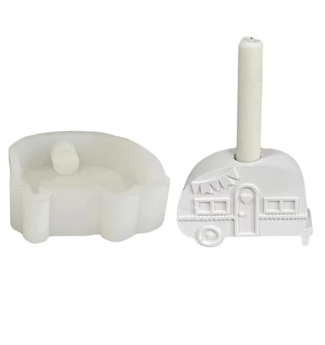 🕯️ NIEEKRUN Kerzenhalter Silikonform Stabkerzen 🚌