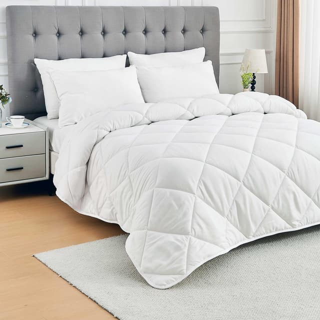 Cotton Castle Steppdecke Mono Bettdecke 4-Jahreszeiten Ganzjahresdecke 135x220 155x220 200x200 200x220 🌙