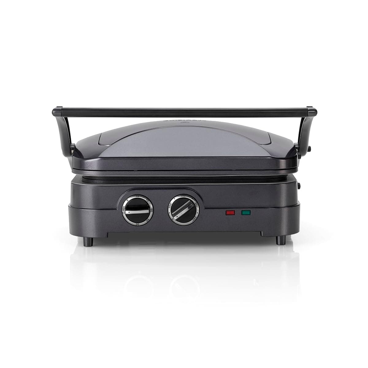 Cuisinart Griddle & Grill | Sandwichtoaster, Paninipresse, Kontaktgrill, elektrische Grillplatte | Abnehmbare Antihaftplatten | Spülmaschinenfest | Gesundes Grillen, weniger Öl | Blau Blau Grill + Griddle Interchangeable