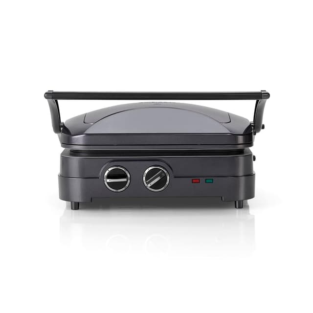 Cuisinart Griddle & Grill | Sandwichtoaster, Paninipresse, Kontaktgrill, elektrische Grillplatte | Abnehmbare Antihaftplatten | Spülmaschinenfest | Gesundes Grillen, weniger Öl | Blau Blau Grill + Griddle Interchangeable