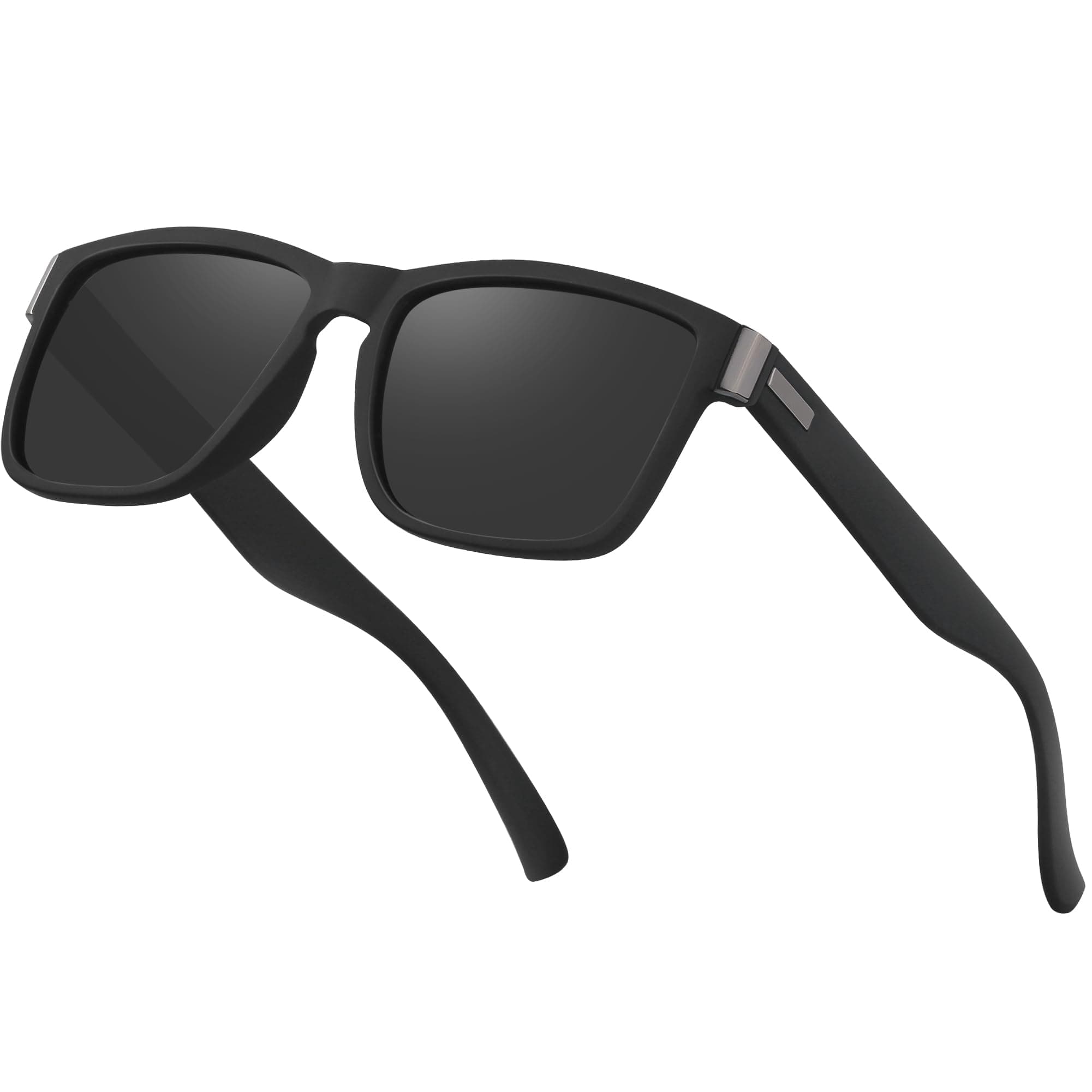 Perkanion Herren Polarisierte Sonnenbrille 😎🕶️ - UV400 Schutz - Schwarz