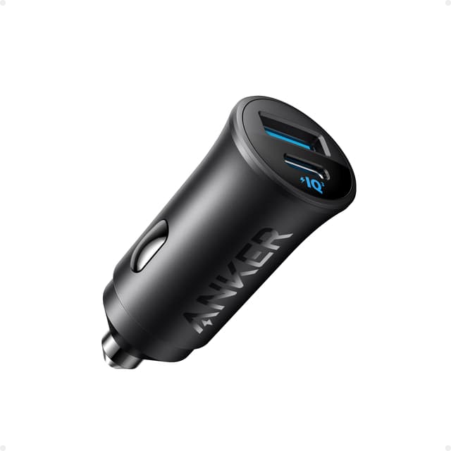 Anker USB-C Kfz-Ladegerät, 30W 2-Port Typ-C Kfz-Netzteil 📱🚗