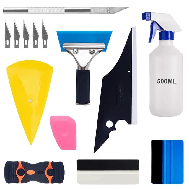 🚗🛠️ VBGURR Tönungsfolie Auto Scheibentönungsfolie Auto Tönungsfolien Werkzeug Kit 🌟