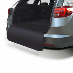 🐶🚗 Achilles Ladekantenschutz Kofferraum Hundeschutzmatte - Kratzfest und Wasserdicht - Universalgröße 100x70 cm Schwarz Angebot bei HelloDeals