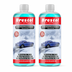 Brestol Scheibenfrostschutz 2X 1000 ml Konzentrat -70 °C ❄️🚗 Angebot bei HelloDeals