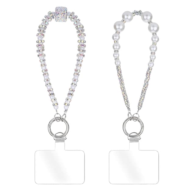 GlamRays 2 Stück Handy Armband Perlen 📱💎