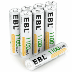 EBL AAA Akku 1100mAh 8 Stück - Wiederaufladbare Batterien 🌟 Angebot bei HelloDeals