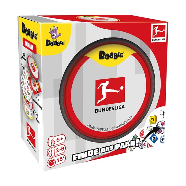 🃏 Zygomatic Dobble Bundesliga Familienspiel Kartenspiel