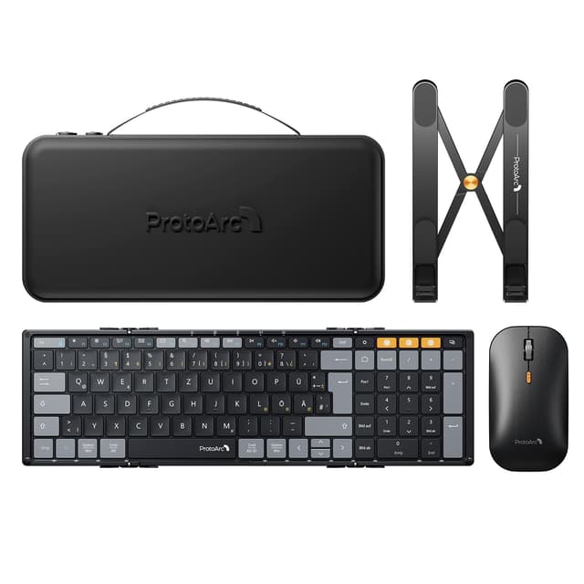 🌟 Angebot: ProtoArc Faltbare Tastatur Maus Set Kabellos 🌟