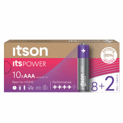 🔋 ITSON AAA Batterien 8 Stück - 1.5V Alkaline Batterien für Uhren & Co. 🌿
