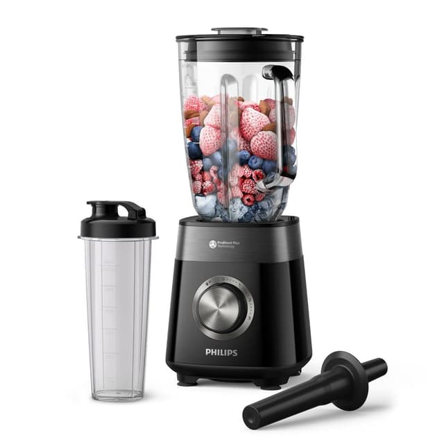 🍹🔥 Philips 5000-Serie Standmixer inkl. Blend-and-go-Behälter - 1200 W. 2L maximales Fassungsvermögen