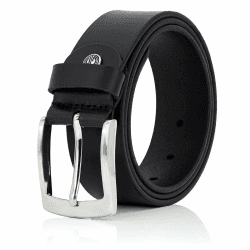LINDENMANN Gürtel Herren Vollledergürtel aus Büffelleder, 40mm breit, XL, schwarz Angebot bei HelloDeals