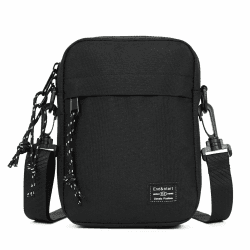 📱 Handy Umhängetasche Klein Herren - Schwarze Herrentasche zum Umhängen 🎁