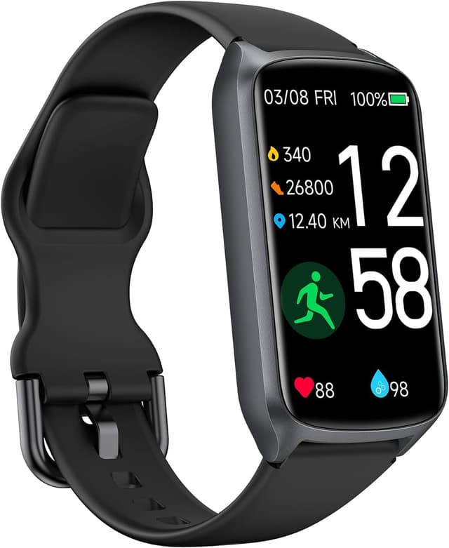 Fitness Tracker Fitnessuhr Damen Herren 🏋️‍♂️