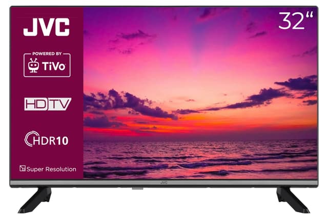 📺🌟 JVC Fernseher 32 Zoll Smart TV Powered by TiVo HD-Ready Fernseher