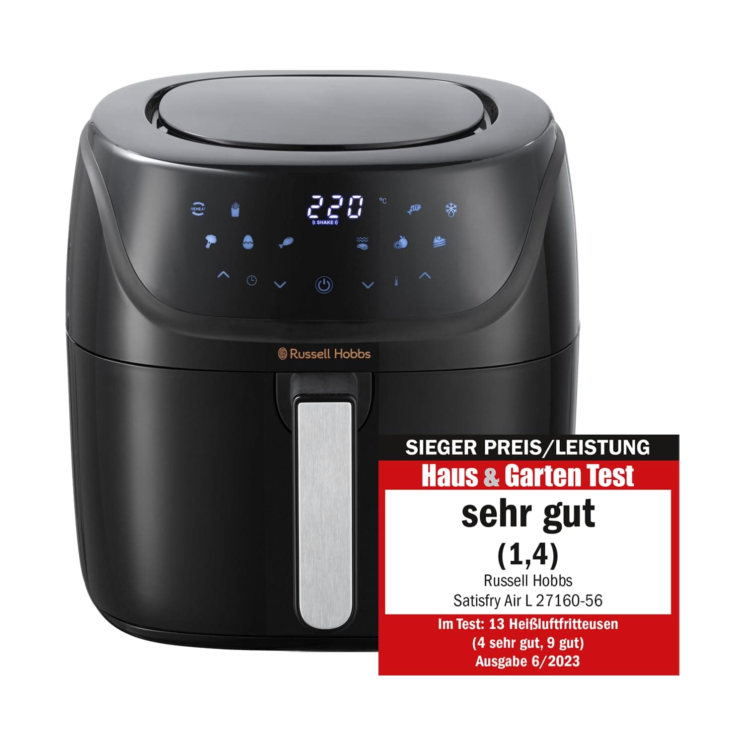 🔥 Russell Hobbs Heißluftfritteuse L 4L Rapid AirFryer 27160-56 Deal 🛒