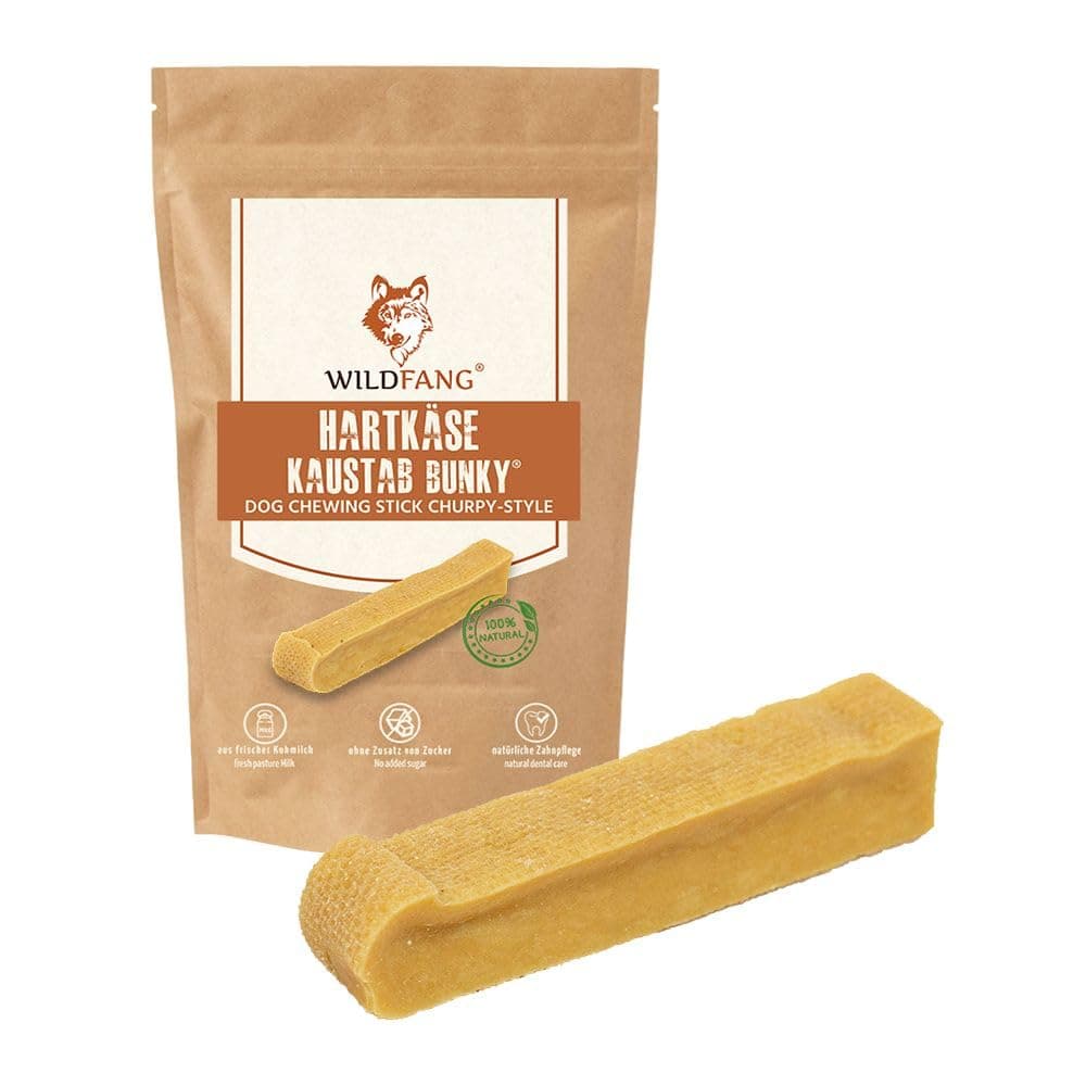 🐶 Wildfang® 1 Yak Kaustab Hund (Größe S) - Natürlicher Käsesnack vom Himalaya 🧀🏔️