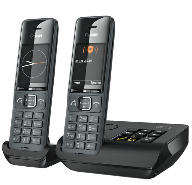 Schnurlose DECT-Telefone Gigaset Comfort 520A Duo 📞🔊