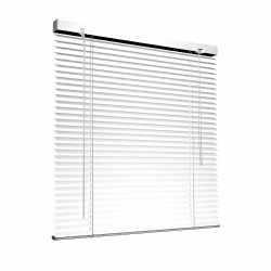 Victoria M. Aluminium Jalousie, 90 x 130 cm, weiß, Jalousie ohne Bohren 🪟 Angebot bei HelloDeals