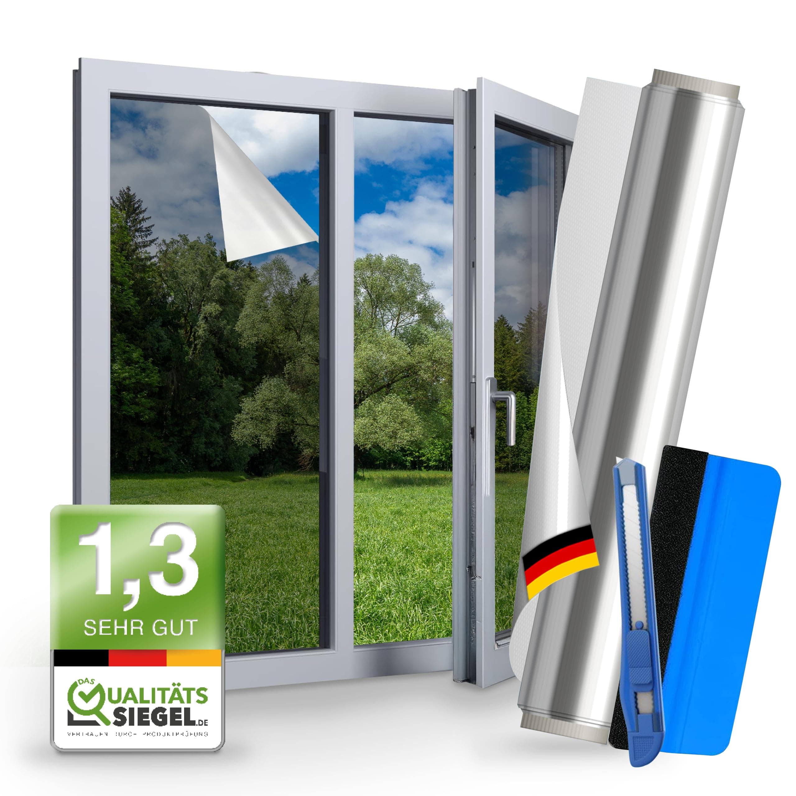WindowShield® - UV Sonnenschutzfolie für Fenster Innen & Außen 😎🌞