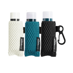 WKIEASON Lippenbalsam Halter Schlüsselanhänger Single 3er Clip auf Chapstick Ärmel Halter Pouch Tight-Knit elastische Lippenstift Hülse