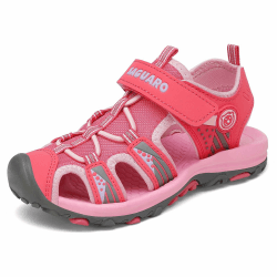 SAGUARO Kinder Sandalen für Jungen Mädchen Trekkingandalen 31 EU Rosa 👟🌟