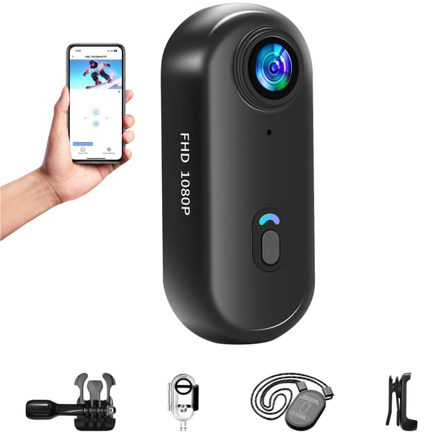 Baobylon Mini Action Cam WIFI,1080P Unterwasserkamera 📷🌊