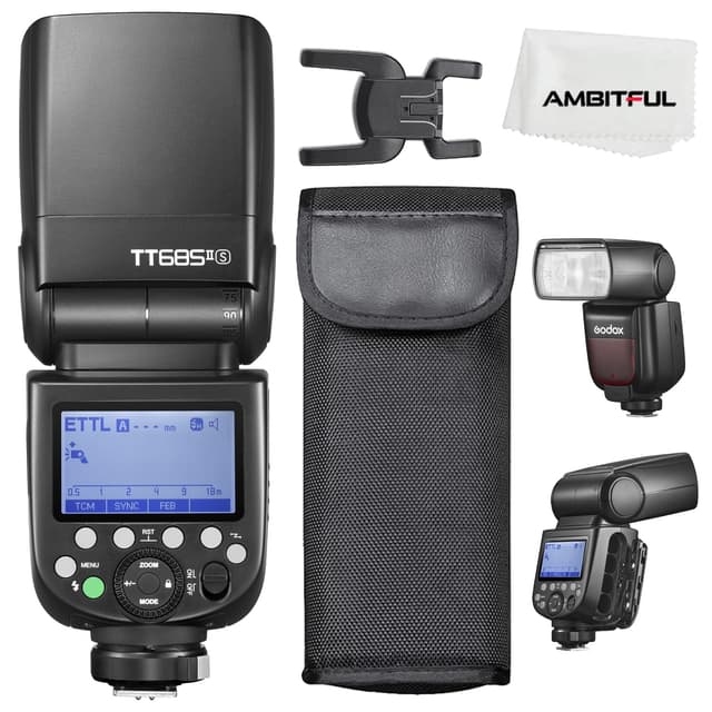 Schnäppchen: Godox TT685IIS 1/8000s HSS GN Speedlite Blitz TTL TCM effiziente Konvertierungsfunktion Eingebauter Godox 2,4G X System Empfänger (TT685IIS für Sony) 🌟📸