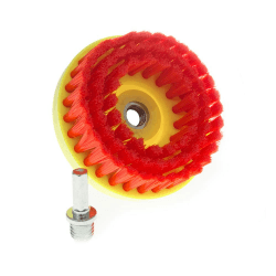 🌟 Mega-Deal: Martin Cox Heavy Duty Teppichbürste (Hart), Rot 🌟
