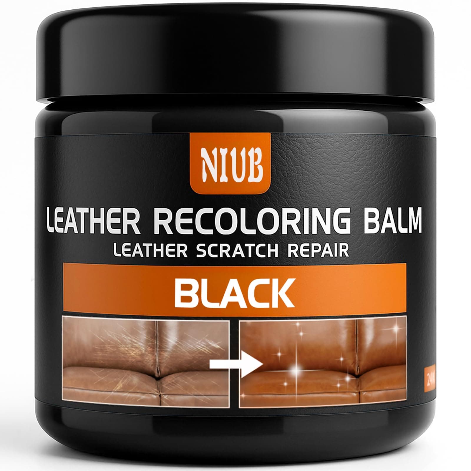 NIUB Lederrückfärbebalsam - Ultimative Lösung für Lederrestauration! ⚫️🛋️