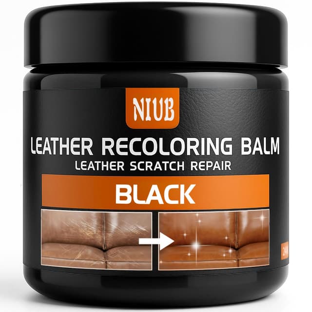NIUB Lederrückfärbebalsam - Ultimative Lösung für Lederrestauration! ⚫️🛋️