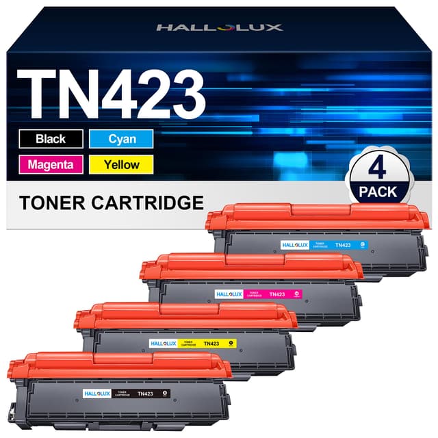 🌟 TN423 TN-423 Toner Multipack für Brother MFC-L8690CDW Toner HL-L8260CDW DCP-L8410CDW HL-L8360CDW (4er-Pack) X-Large - Angebot