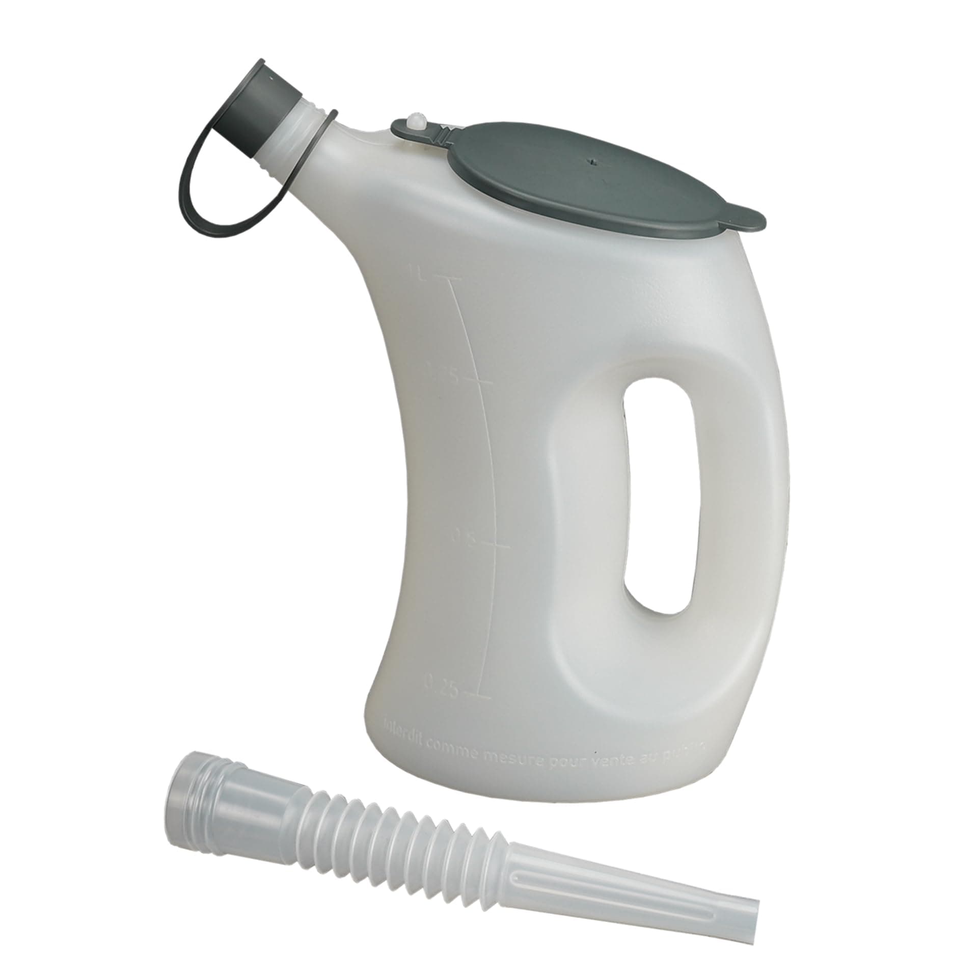 🌟 Super Deal! PRESSOL 7521 Messbecher 1L, Weiß