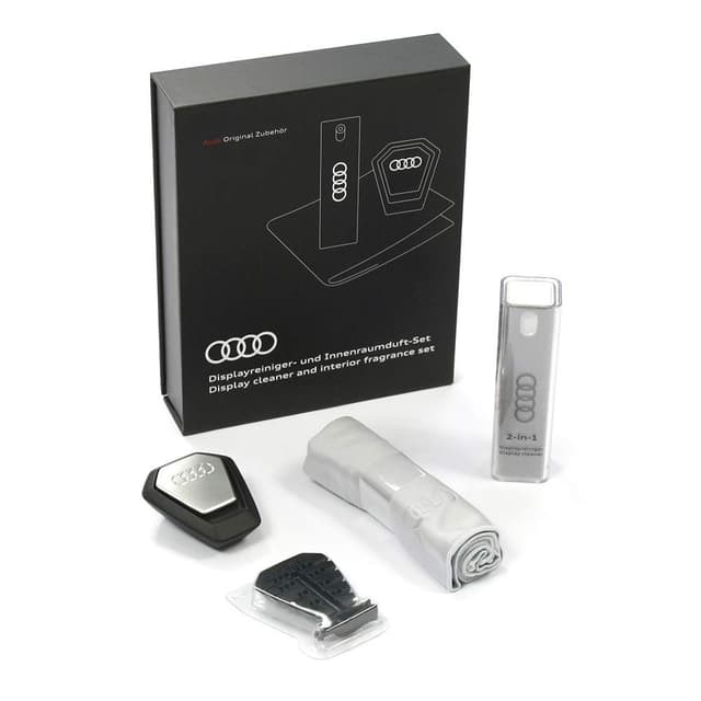 🚗 Audi 80A057800 Pflegeset Displayreiniger Duftspender Reinigungstuch Angebot! 🎉