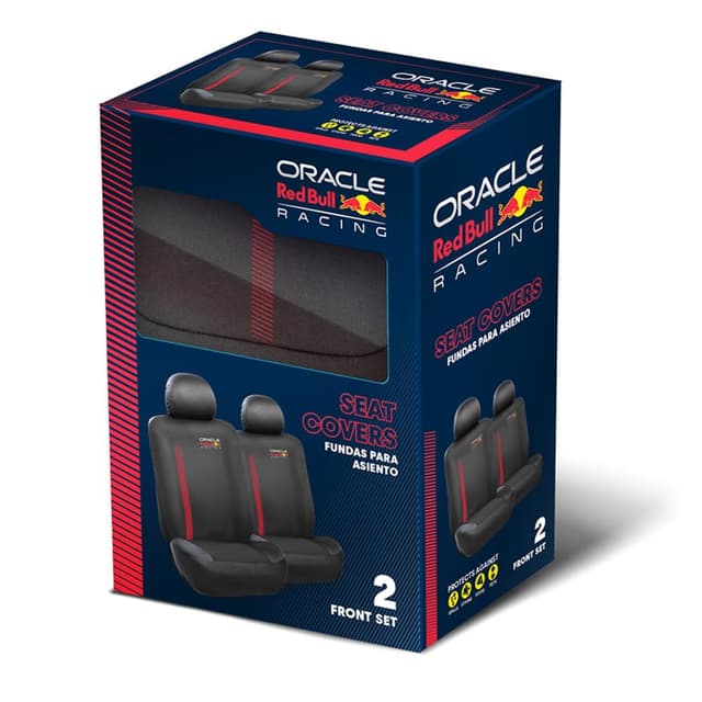 🔥 Deal des Tages: Red Bull Oracle Universelle Sitzbezüge MV1-6-teiliges Satz - Schwarz/Rot