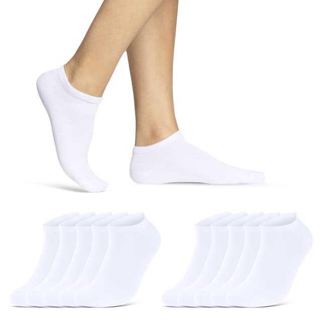 🧦🔥 Mega Deal: 10 | 20 | 30 Paar Sneaker Socken Damen & Herren Schwarz & Weiß 🧦🔥
