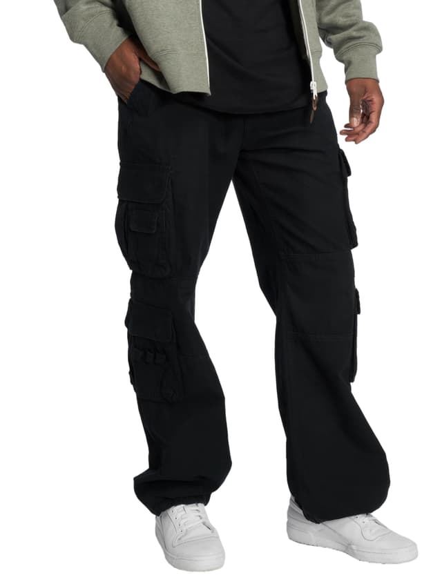 Brandit Herren Pure Vintage Pants Hose in Schwarz 😎👖