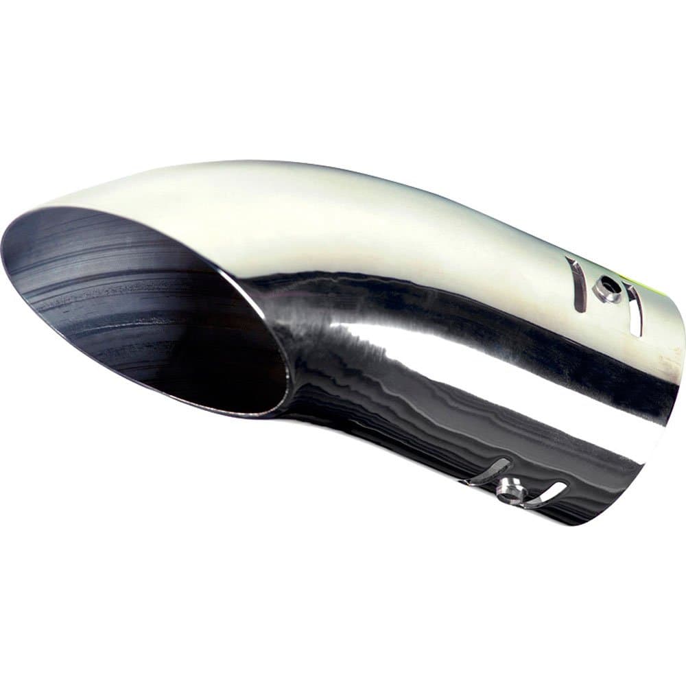 🚗🔥SALE: AUTO-STYLE Endrohr Stahl/Chrom - gebogen 63x70mm - Länge 170mm für nur 32.34€!