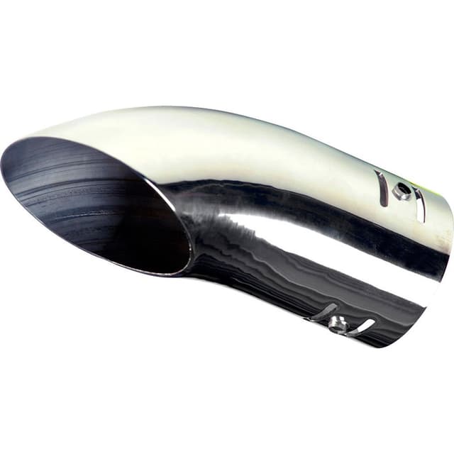 🚗🔥SALE: AUTO-STYLE Endrohr Stahl/Chrom - gebogen 63x70mm - Länge 170mm für nur 32.34€!