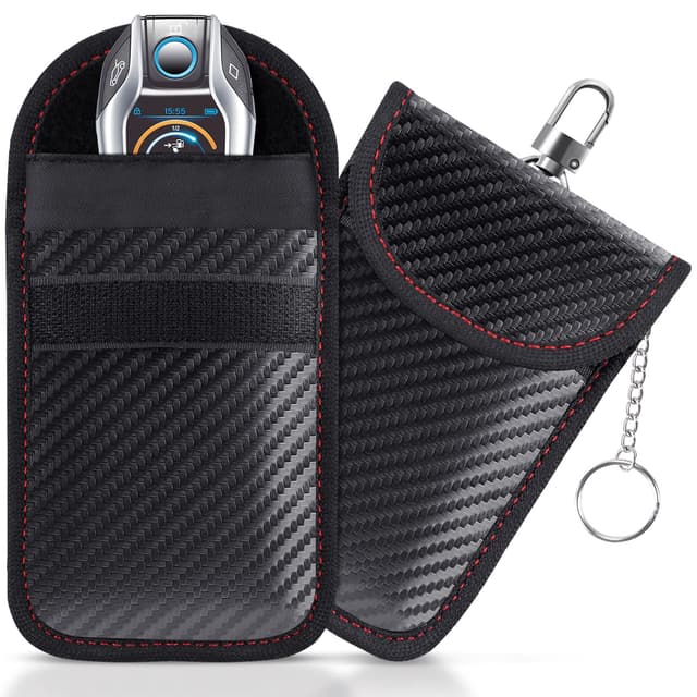 🔒🚗 Lanpard 2 STK Mini Keyless Go Schutz Autoschlüssel RFID Blocker