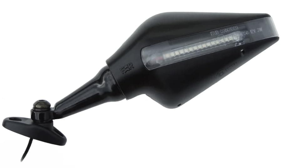 🔥 Super Deal! FAR CBR 600 Sportrückspiegel mit integrierter Anzeige SX Code: 6893LED