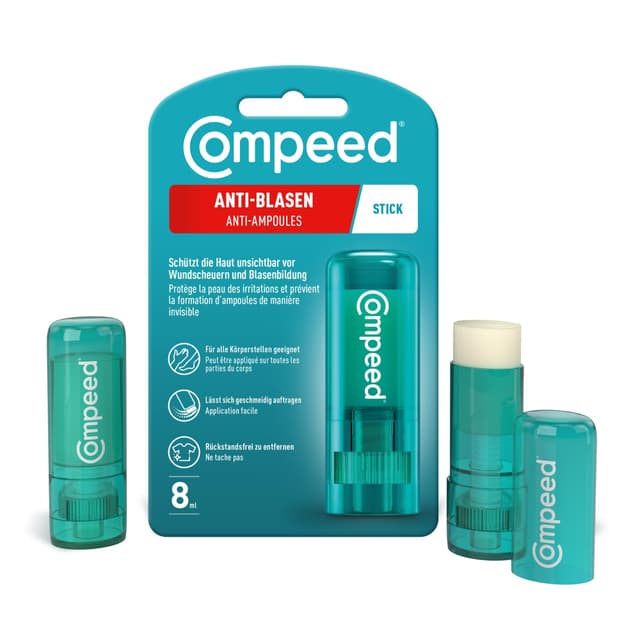 🌟 Reduziere die Reibung mit dem Compeed Anti-Blasen Stick! 🌟
