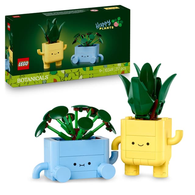 🌿🌺 LEGO Botanicals Fröhliche Pflanzen - Spielzeug für Kinder ab 9 Jahren 🌿🌺