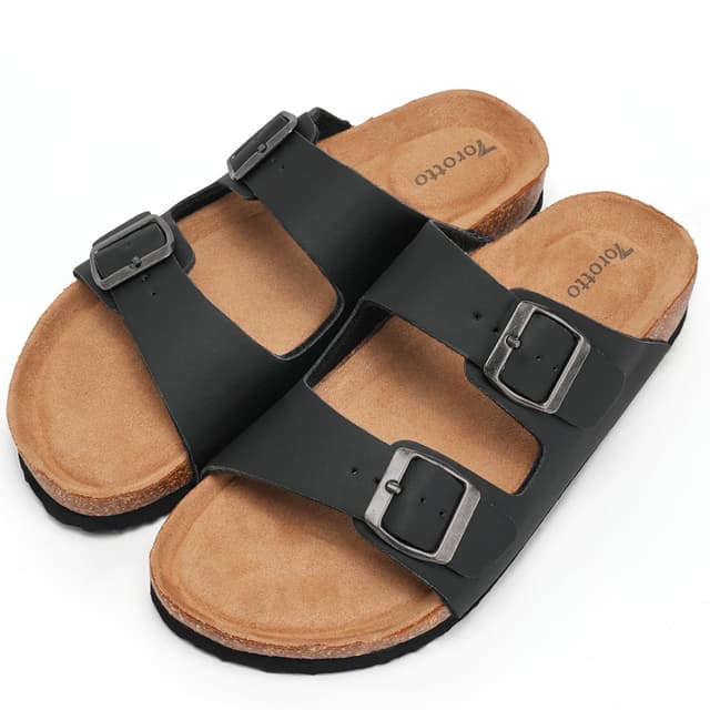 🔥👡 Torotto Damen Pantoletten Sandalen in Schwarz - Bequeme Classic Clogs! 👡🔥