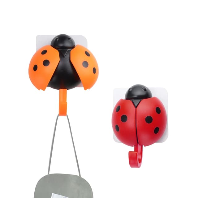 TIANLIN Klebehaken Kinder - Tier Wandhaken Selbstklebend 🐞🌟