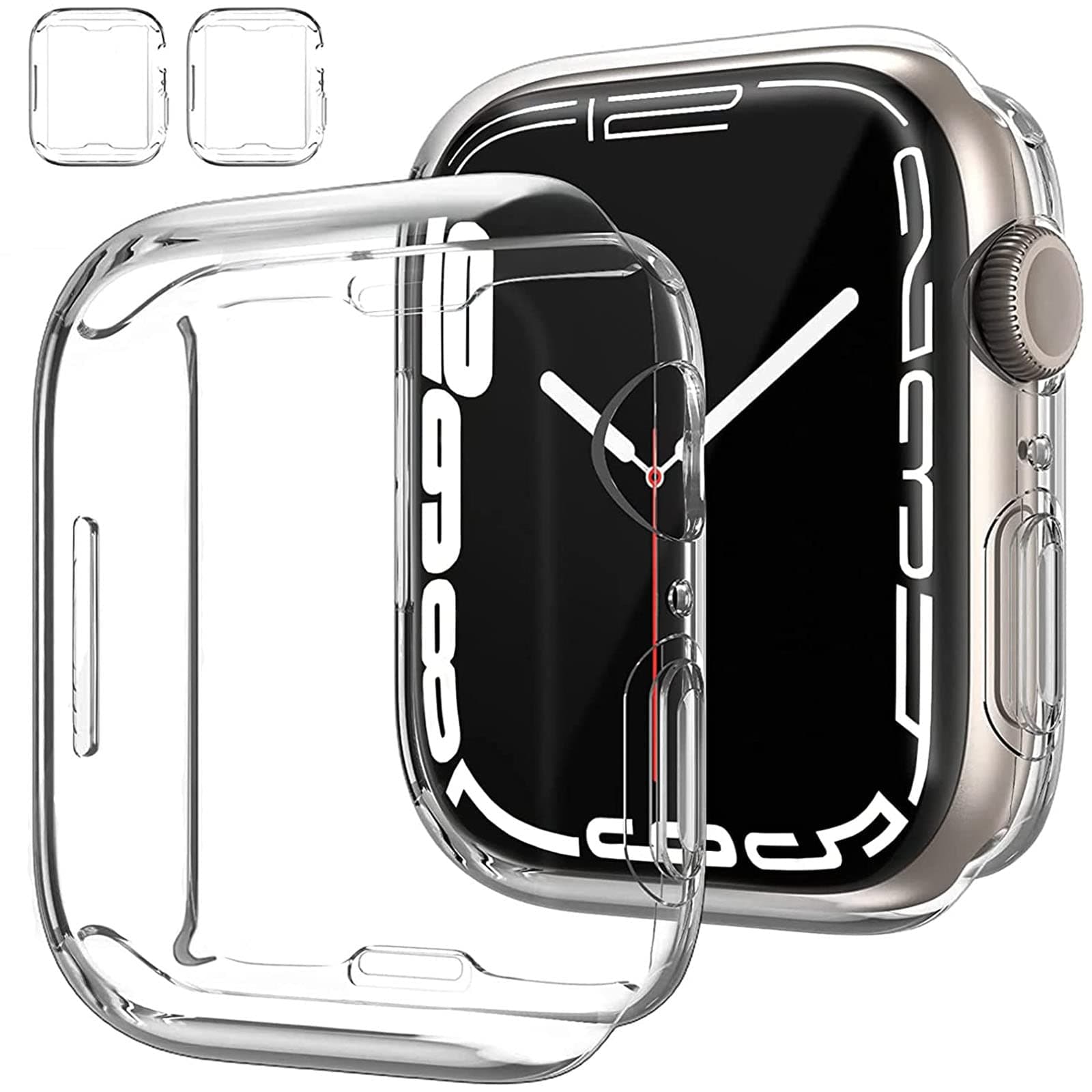 🌟 Super Deal! 2 Stück Hülle mit Apple Watch 10 42mm Schutzhülle 🌟