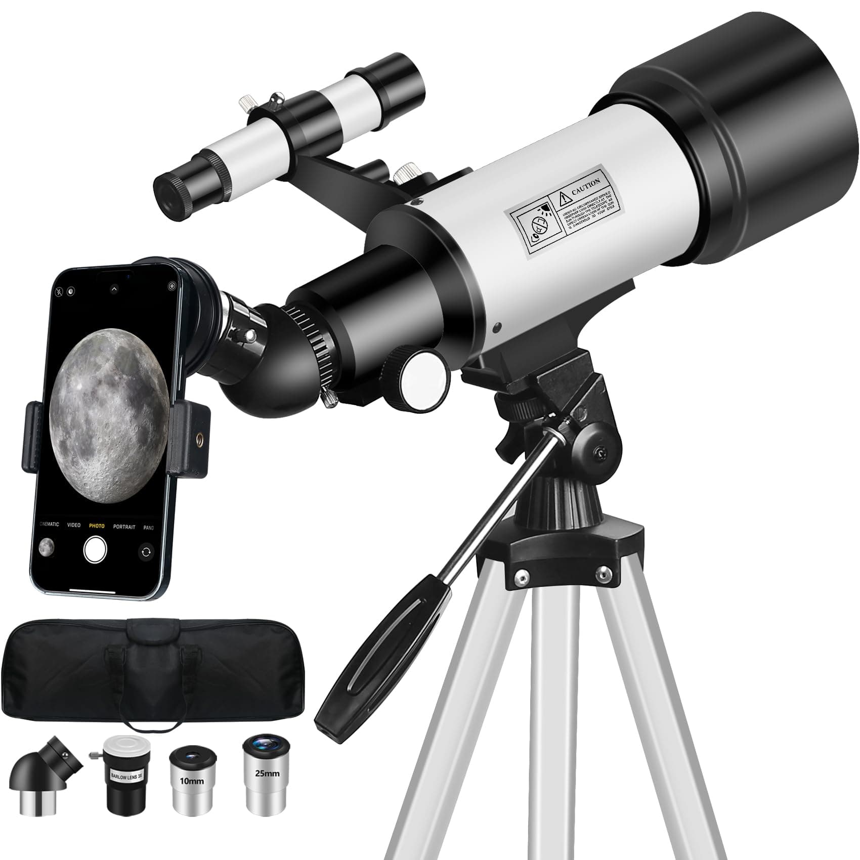 Mijiao Teleskop Astronomie 70/400mm Sternenteleskop 🌟🔭
